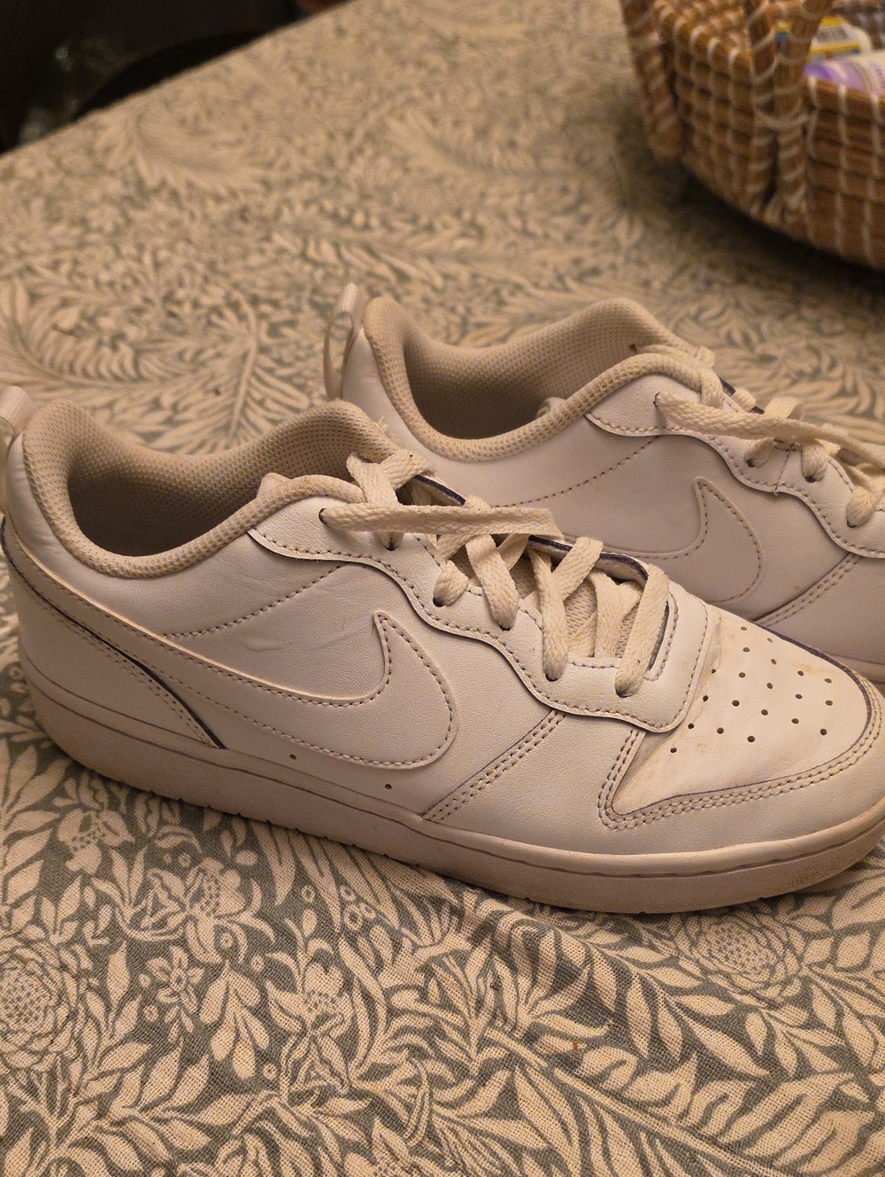 Nike Men's White Low-Profile Sneakers